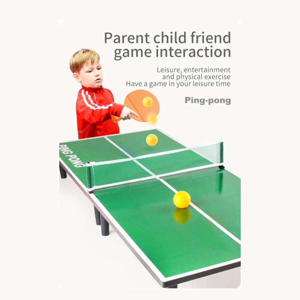 Tabletop Table Tennis Games Wooden Thick Table Tennis Board Game Indoor Outdoor Sports Table Board