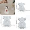 DIY Hanging Ornament Resin Pendant Mold Faceless Angel Plaster Mold Concrete Mould  Craft Supplies