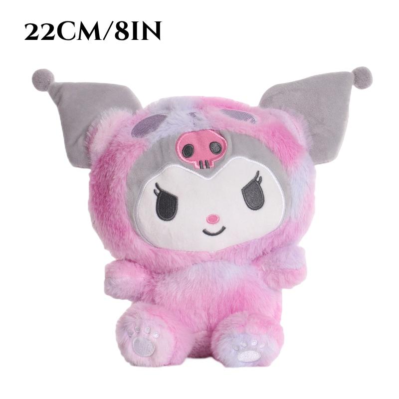Оптовая милая мультяшная плюшевая игрушка Sanrio Kuromi, детская кукла, подарок