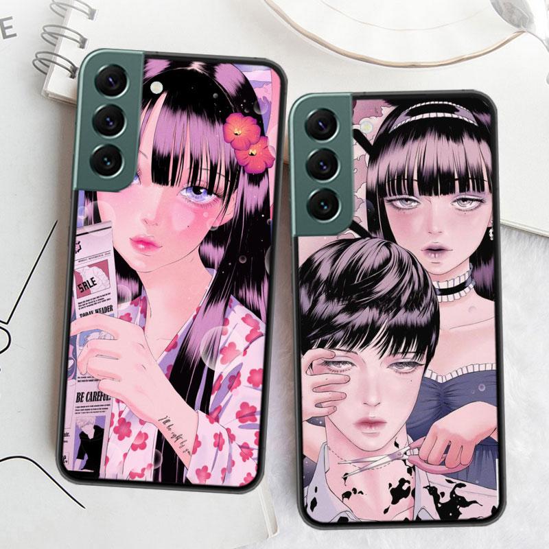 Shintaro Horror Cartoon Kago телефон для Samsung Galaxy S20 FE S21 Plus S22 S23 S24 Ultra чехол S10 S10E S9 S8 S7 Edge Cover Silico