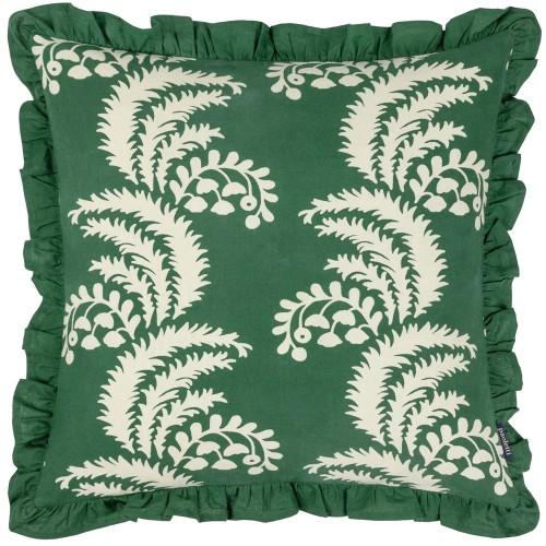 Paoletti Montrose Pleated Floral Cushion Cover