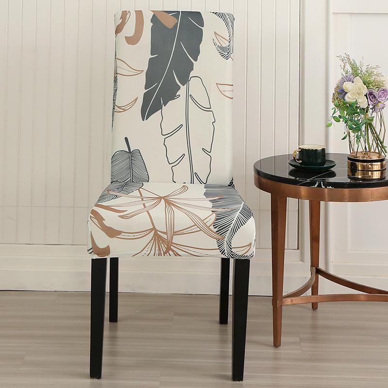 Чехлы для стульев в столовой, эластичные моющиеся чехлы для стульев, чехлы для стульев Parsons, защитные чехлы для дома, ресторана, банкета, кухни