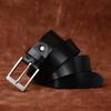 Минималистский легкий роскошный ретро модный универсальный ремень мужской из натуральной кожи первого слоя из коровьей кожи повседневный джинсовый ремень мужской