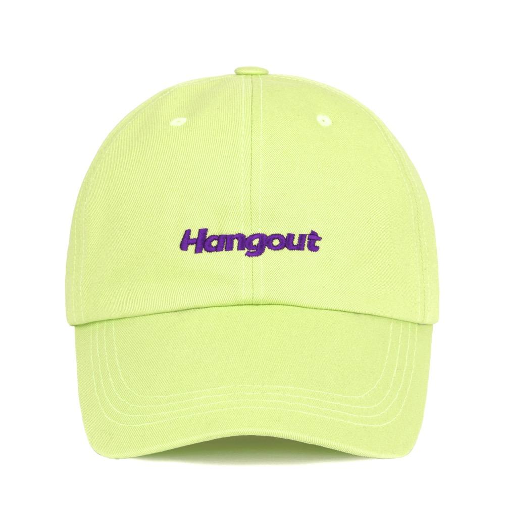 Кепка HANGOUT с фиолетовым вертикальным логотипом (Мохито)