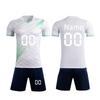 Personalised Shirts Kit Mens Girls With Name Number Custom Football Jerseys For Boys Training Suit
