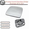 Rearview Mirror Glass With Heating For Jeep Grand Cherokee Dodge Durango 2014‑.