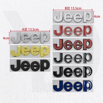 3D Металлический Логотип-Эмблема-Значок-Наклейка для Renegade Wrangler JK JL Grand Cherokee Аксессуары для Модификации Внешнего Вида Автомобиля