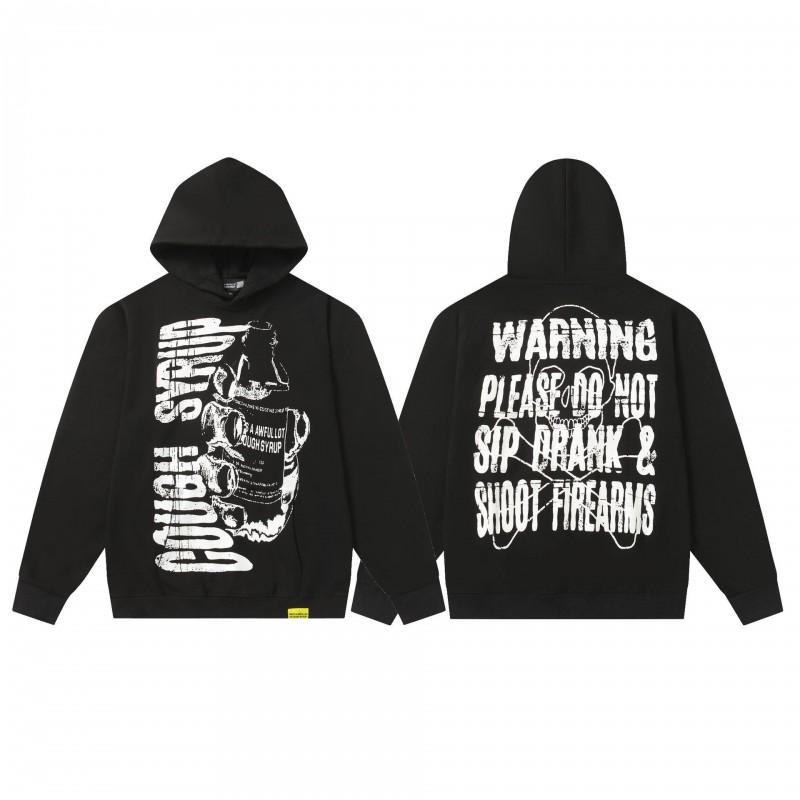 TRAPSTAR Letter Print Hoodie Set Unisex Streetwear Cotton Long Sleeve Pullover Winter