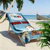 Custom Name Bobo Siebenschlfer Print Beach Towel, Large Soft Quick Dry Towel for Beach Camping Swimming