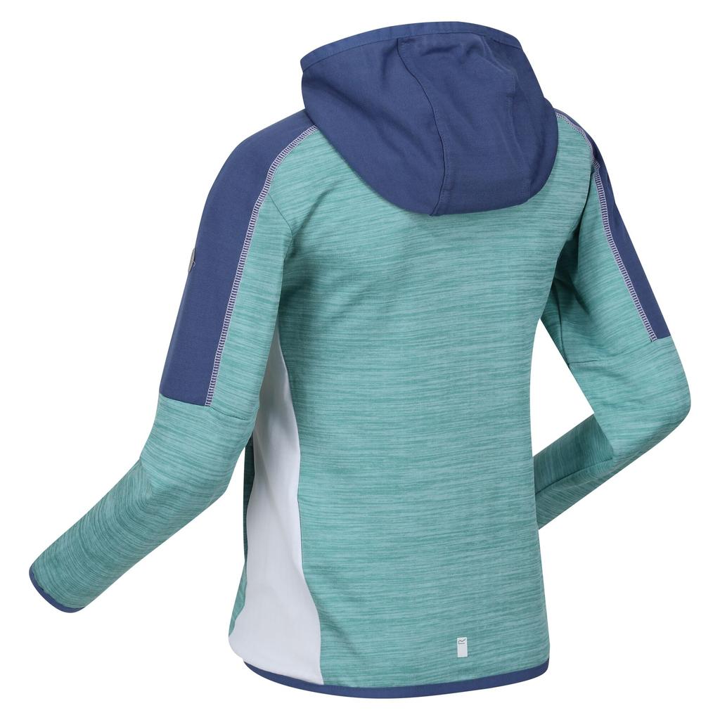 Детская/подростковая флисовая куртка на молнии Regatta Burnton