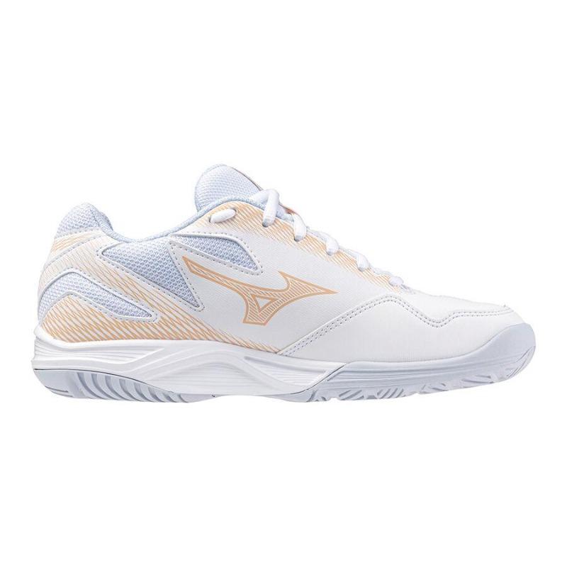 Mizuno Стелс Стар 2 Младшие Унисекс Низкие Тренировочные Кроссовки с Амортизацией Белый Платиновый X1GC230700