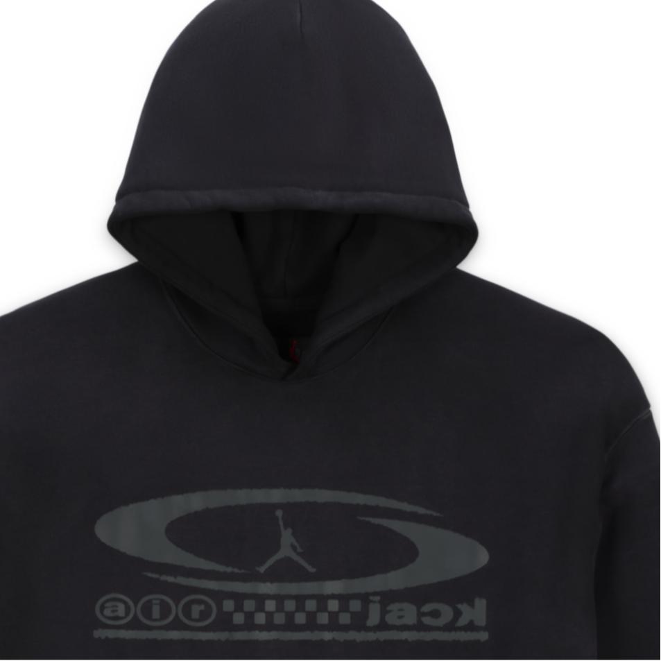 Jordan Travis Scott Удобная толстовка с длинным рукавом унисекс толстовки черный FQ7822-010
