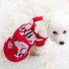 Dog Sweater Soft Comfortable Cartoon Print Pet Cat Dog Knitwear Winter Clothes for Outdoor