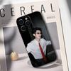 Ван Хэди Дилан Ван Актер Чехол для телефона Для IPhone 17,16,15,14,13,12,11,Plus,Pro,Max,Plus,XS,мягкий чехол Черный силикон