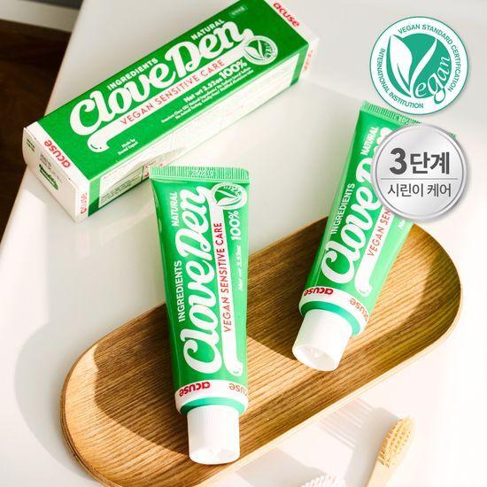 Cloveden Vegan Toothpaste Sensitive, Sensitive Sensitive Tooth Care 100g