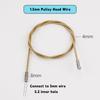 Electrician Tools Automatic Thread Guide Connect To 5mm Wire Fast Cable Puller Auxiliary Tools