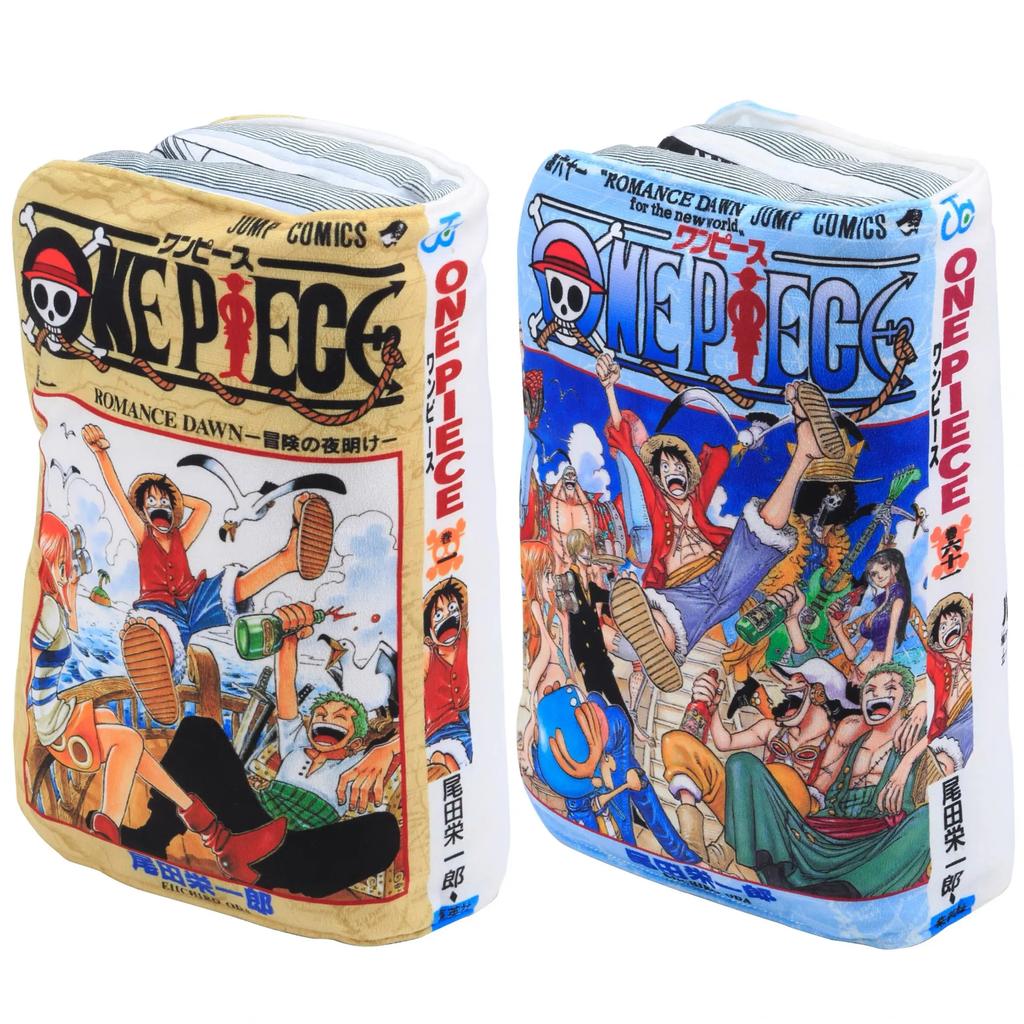 Плюшевая подушка-подушка по манге One Piece, мягкая набивная подушка с обложкой манги Луффи, печать внутренней страницы, подарок для фанатов аниме, декор комнаты
