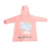 Kids Rain Ponchos with School Bag Cover Reusable Snap Button Kids Rain Jacket Raincoat for Outdoor