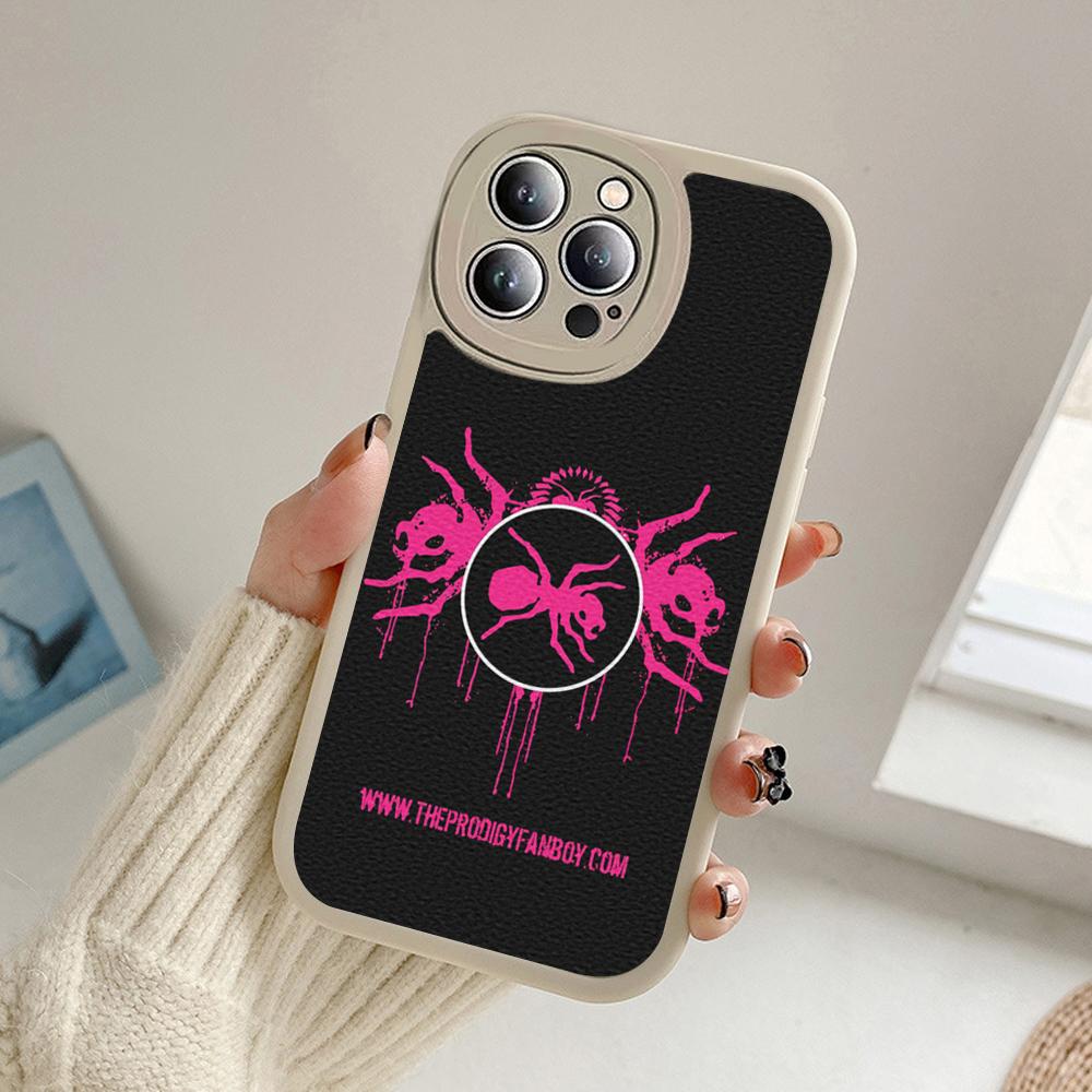 Чехол для телефона с логотипом The Prodigy Artist для Iphone 14 13 11 12 Pro MAX 13 12 MiNi 7 8plus 14 13 11 PRO X XS 12 11 XR Чехлы из овечьей кожи