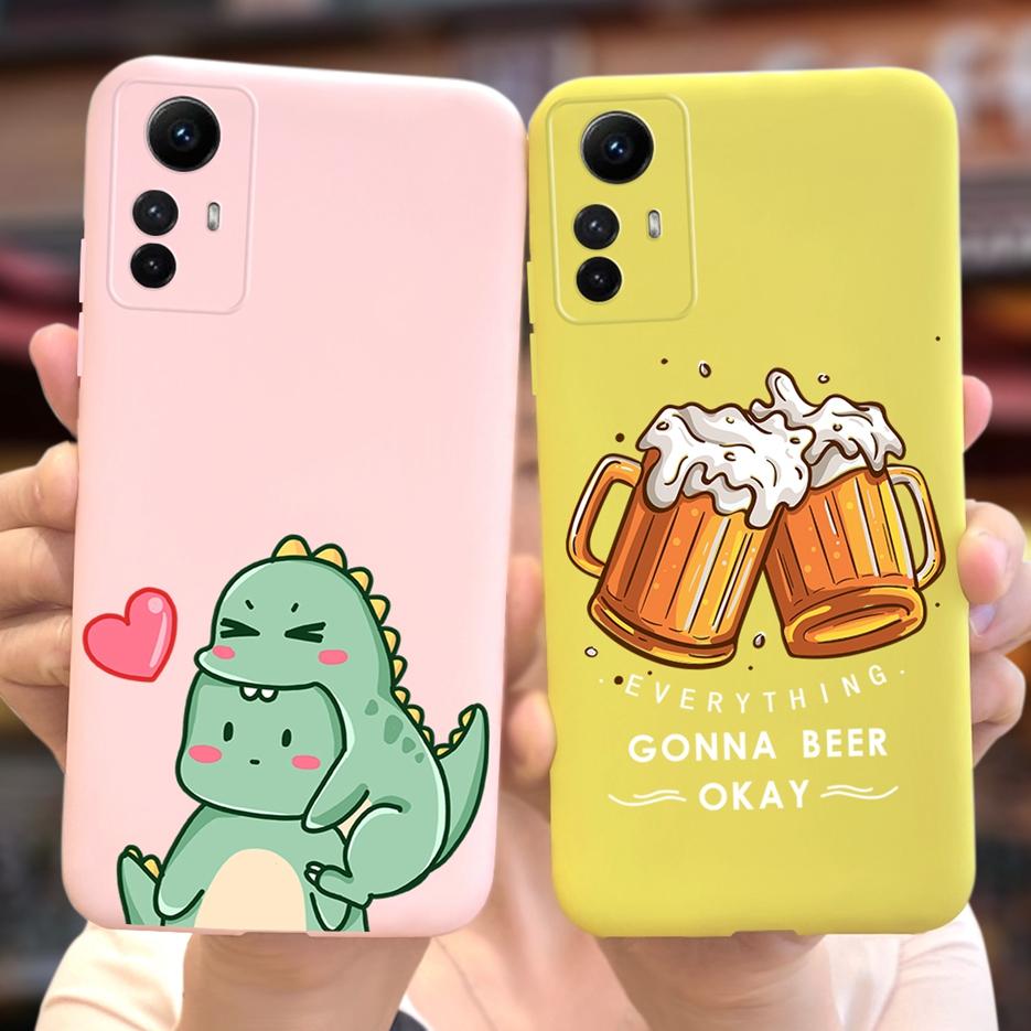 Чехол для Xiaomi Redmi Note 12s Милый Модный Мультяшный Задняя Крышка 6.43'' Мягкий ТПУ Чехол для Телефона Для Redmi Note 12S Note12s Fundas Capa