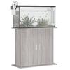 VidaXL Aquarium Stand Sonoma Grey 81x36x73 Cm Engineered Wood 833605