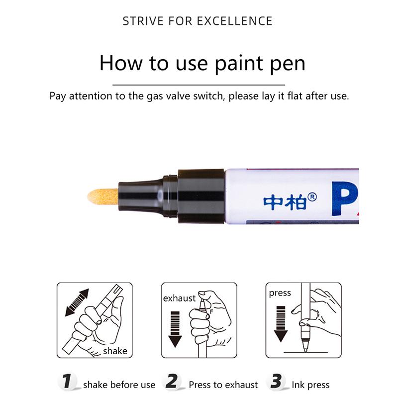 1 шт. Металлическая оправа для очков, краска отслаивается, ручка для ремонта краски, ручка для заметок, специальный водостойкий аксессуар для очков, не выцветающий