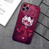 Game Girl H-Helltaker Phone Case For Apple iPhone 15,14,13,12,11,XS,XR,X,8,7,Pro,Max,Plus,mini Silicone Black Cover