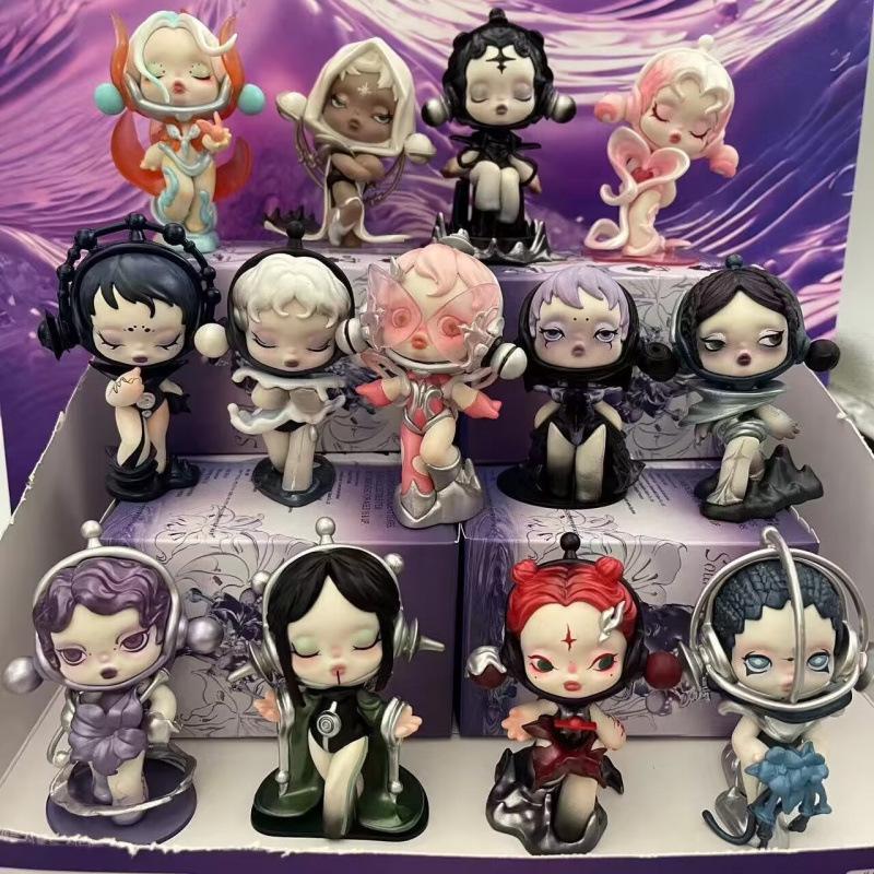 POPMART Skullpanda Серия Звук Фигурка-сюрприз SP13 Кукла Подарок