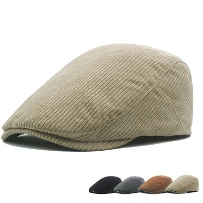 Новые осенние мужские шапки, вельветовые кепки газетчика, береты Gorro Hombre Boina, весенняя модная шляпа художника, черная плоская кепка
