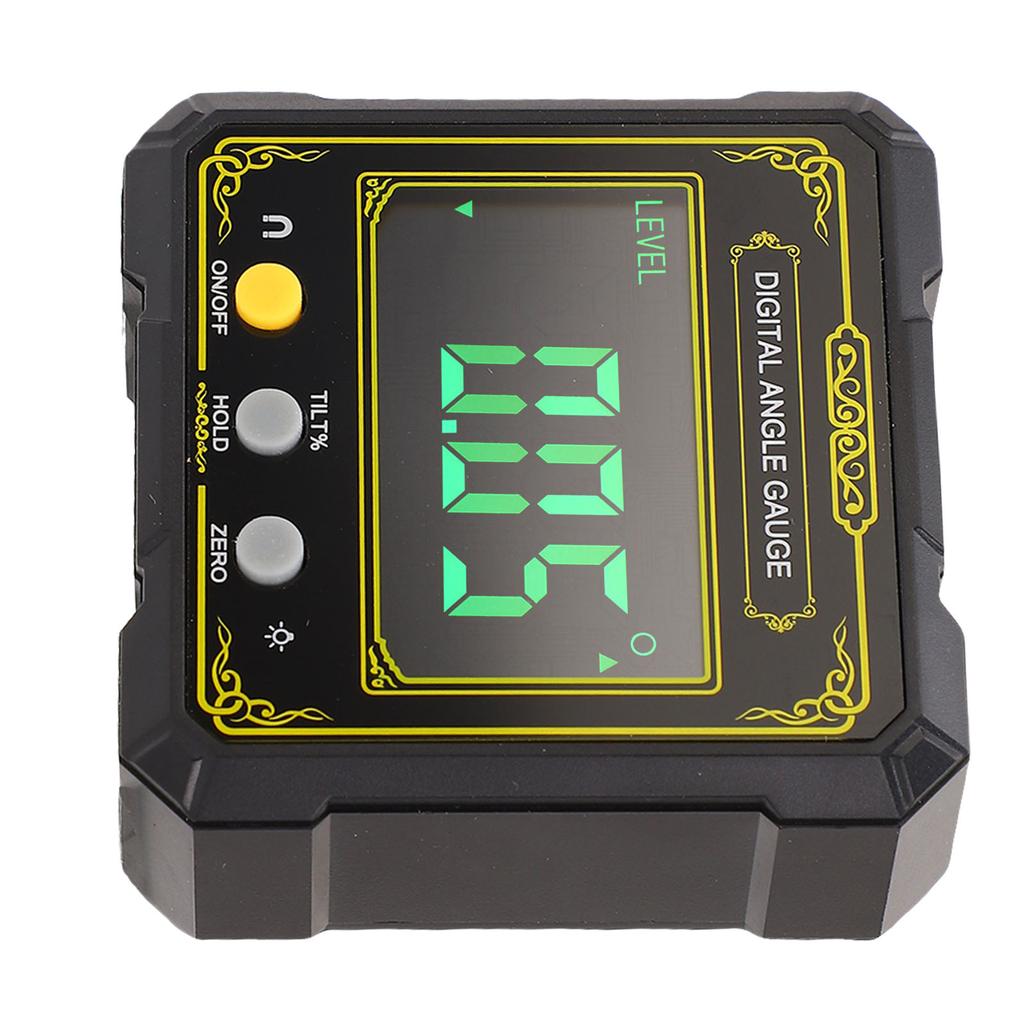 Digital Inclinometer Backlit LCD Screen Magnetic Base IP65 Electronic Level Angle Finder for Woodworking Table Saw