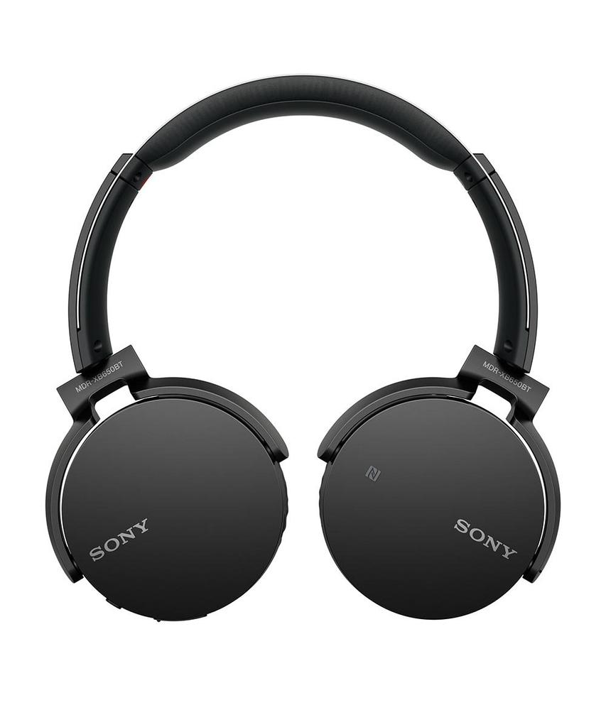 Sony Беспроводные наушники с глубоким басом, совместимые с Bluetooth, складные, черного цвета B MDR-XB650BT MDR-XB650BT