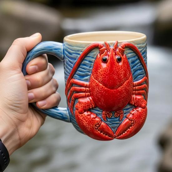 325 мл 3D кружка для кофе «Морские животные» Ручная работа Смоляная чашка со скульптурой кита/дельфина/акулы/черепахи Посуда для напитков на морскую тематику для любителя моря в подарок