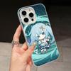 Game GI Faruzan Jelly Double layer White Mobile Phone Case for iPhone 17 16 15 14 13 12 11 Air Pro Max Plus Protective