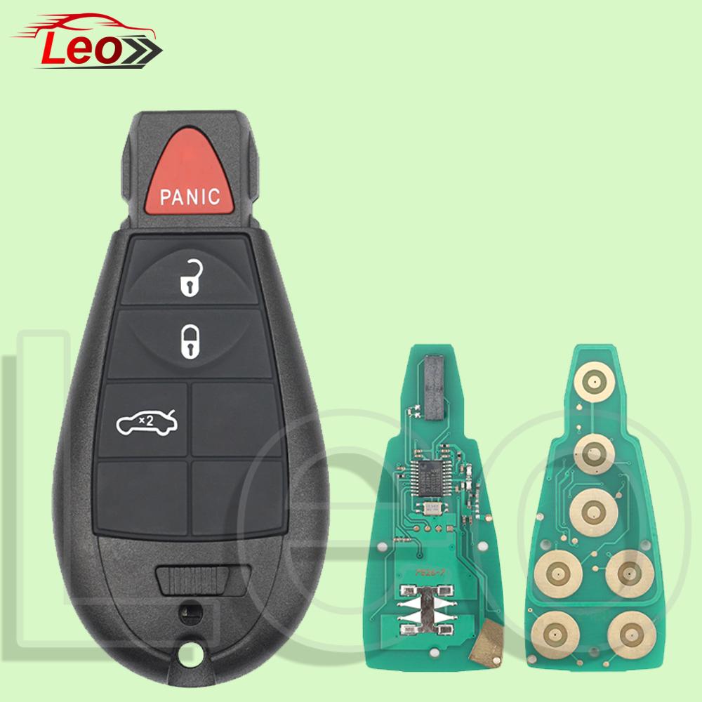 Leo M3N5WY783X Car Smart Remote Key For Chrysler Jeep Grand Cherokee Dodge RAM Chrysler Town&Country NO Keyless 433MHz ID:46CHIP