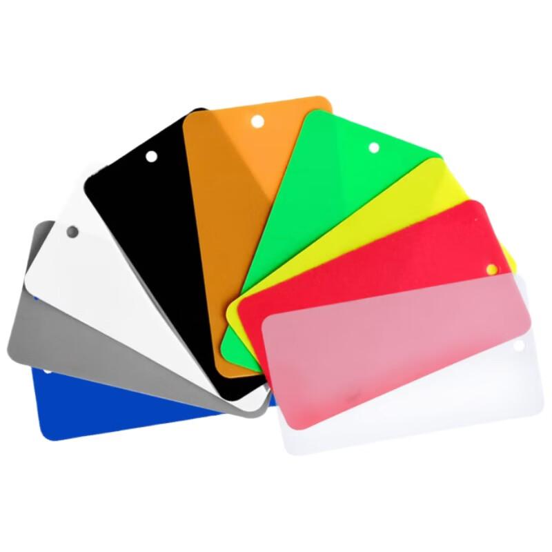 Colored Blank PVC Tags