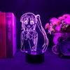 Аниме Хитори Гото фигурки 3d ночник акриловый цветной свет настольные предметы интерьера подарок Yamada Ryo