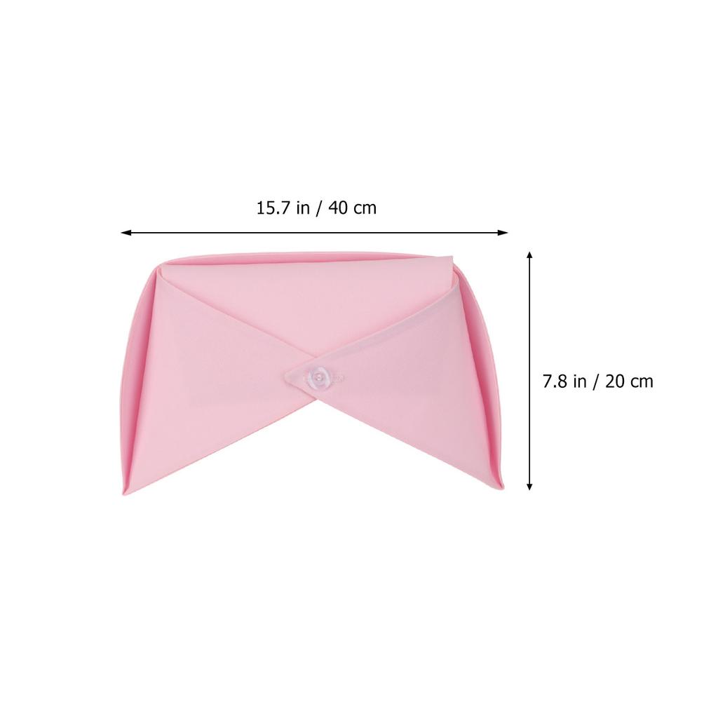 Nurse Dovetail Internship Cotton Hat White Classic Style Comfortable Hard Crisp Deformation Nursing School Cap Costume Party