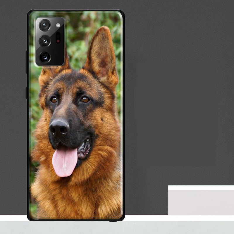 Чехол для телефона Samsung Galaxy S25 S24 S23 Ultra S9 S10 S20 S21 S22 Plus S23 FE S25 FE с изображением Немецкой овчарки