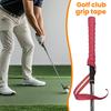 Лента для обмотки гольф-грипа Двусторонняя клейкая полоска для переустановки грипов на гольф-клубах Полиуретановая лента для обмотки поверх грипа для лучшего переустановки и контроля