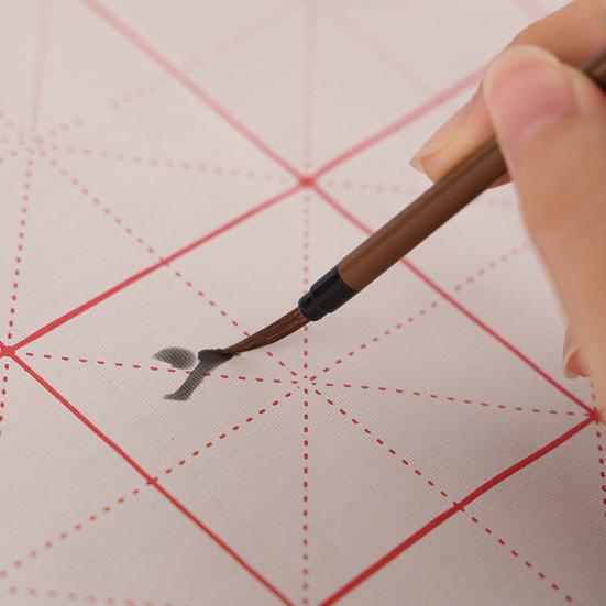 1 комплект, кисть для китайской каллиграфии, удобная ручка, кисти для рисования с бамбуковым держателем ручки для рисования и письма