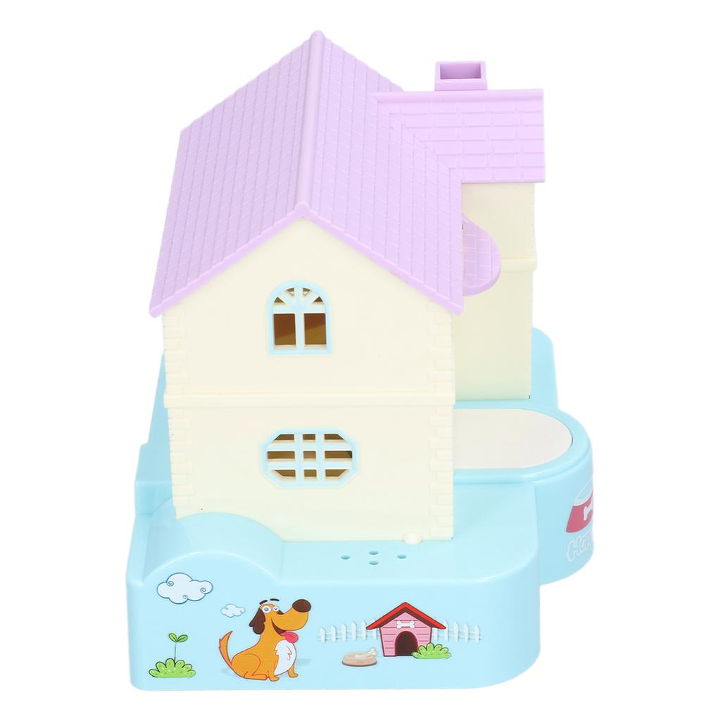 Копилка для денег Doghouse, автоматическое глотание монет со световыми музыкальными эффектами, игрушка в подарок для детей, синий