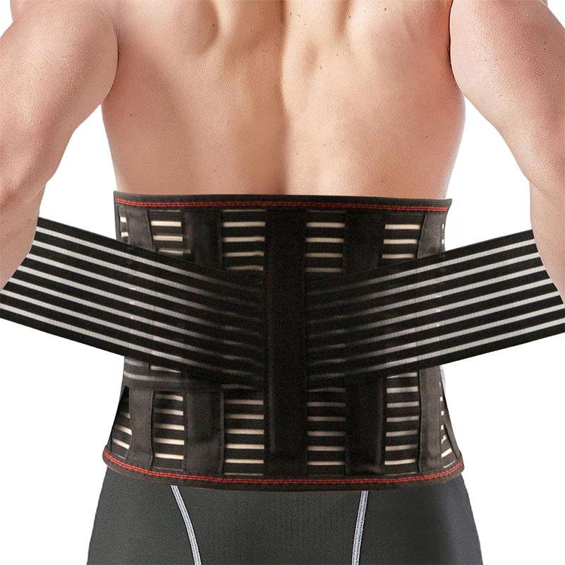 1 шт. корсет для облегчения боли в пояснице, поясничный поддерживающий пояс для мужчин и женщин с поясничной подушечкой, для грыжи межпозвоночного диска, ишиаса