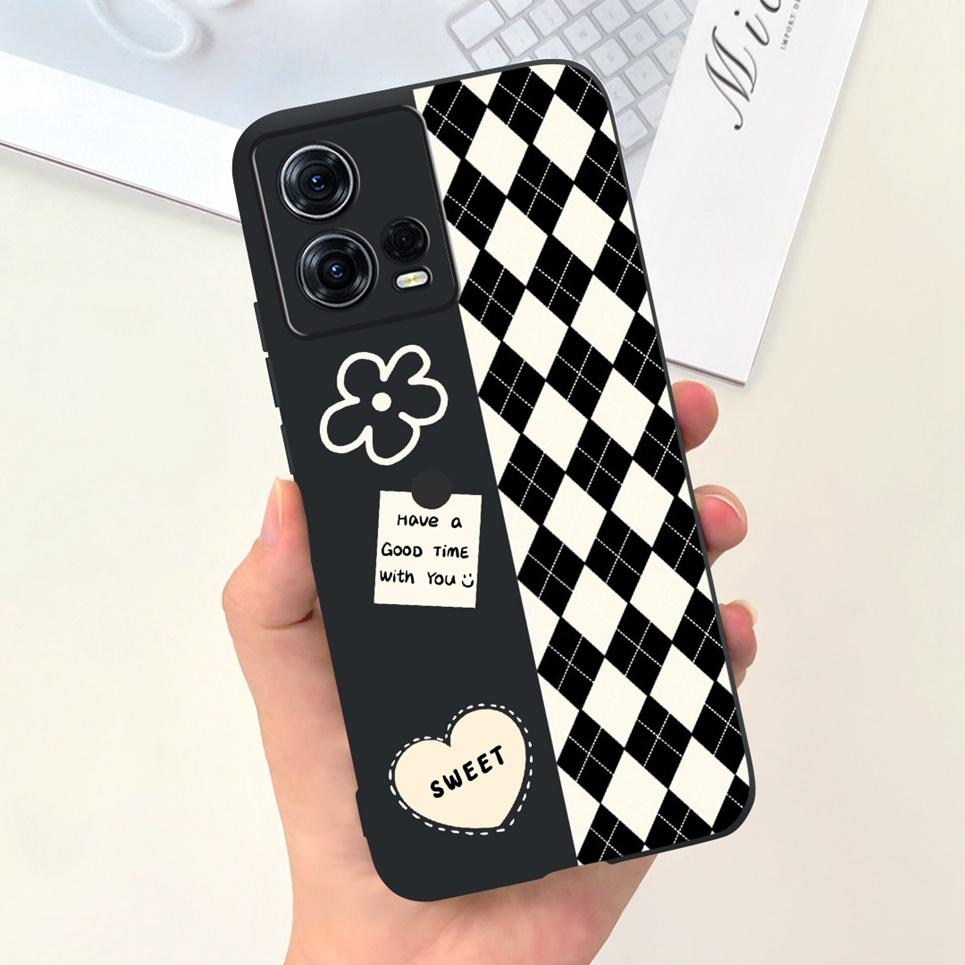 Soft TPU Case for Motorola Moto S30 Pro Protective Slim Silicone for Motorola Moto Edge 30 Fusion S30Pro Funda Cool Girly Style