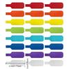 24pcs Waterproof Self Adhesive Cable Labels Reusable Wire Cord Tags  Office Home Use