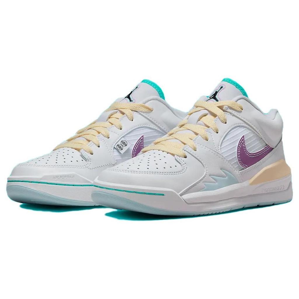 Air Jordan Jordan Stadium 90 Multi-Color Sashiko Women Sneakers White Blue-Tint Rush-Fuchsia FV3624-151