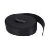 2pcs Tie Down Strap Black Zinc Alloy Press Buckle Bandage 25mm Binding Tightening Rope3 Meter