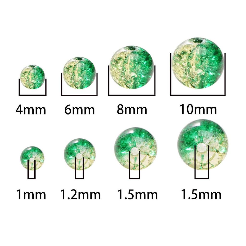 Круглые бусины из стекла ручной работы для изготовления украшений своими руками: Браслеты, Ожерелья, Серьги.