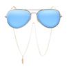 Leaf Pendant Sunglasses Chain Straps Lanyards Metal Chain Splicing Style Chain Glasses Hanging Rope Holder Cord Lanyard