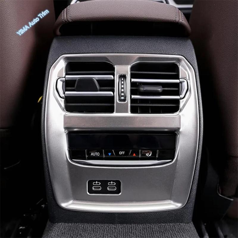 Inner Door Handle Bowl / Window Lift Button / Central Control Dashboard Accessories Cover Trim For BMW 3 Series G20 - 2024