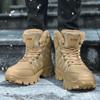 Повседневные мужские зимние ботинки Удобные осенью и зимой Толстая подошва, увеличивающая рост стиль Уличные Теплые хлопковые ботинки Размер-48